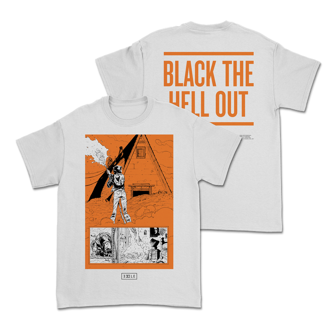 Black Out Comic T-Shirt